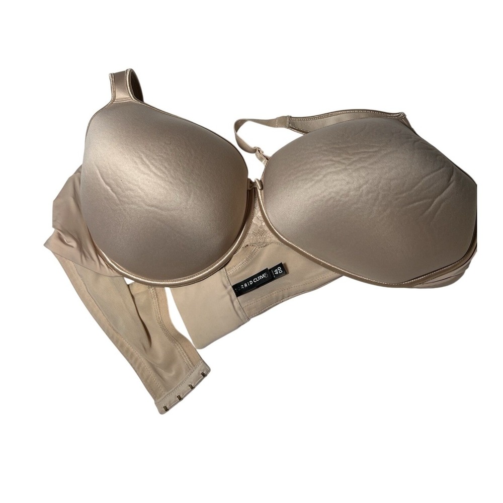 Torrid Curves T Shirt Bra 46 DD Beige Sports minimalist